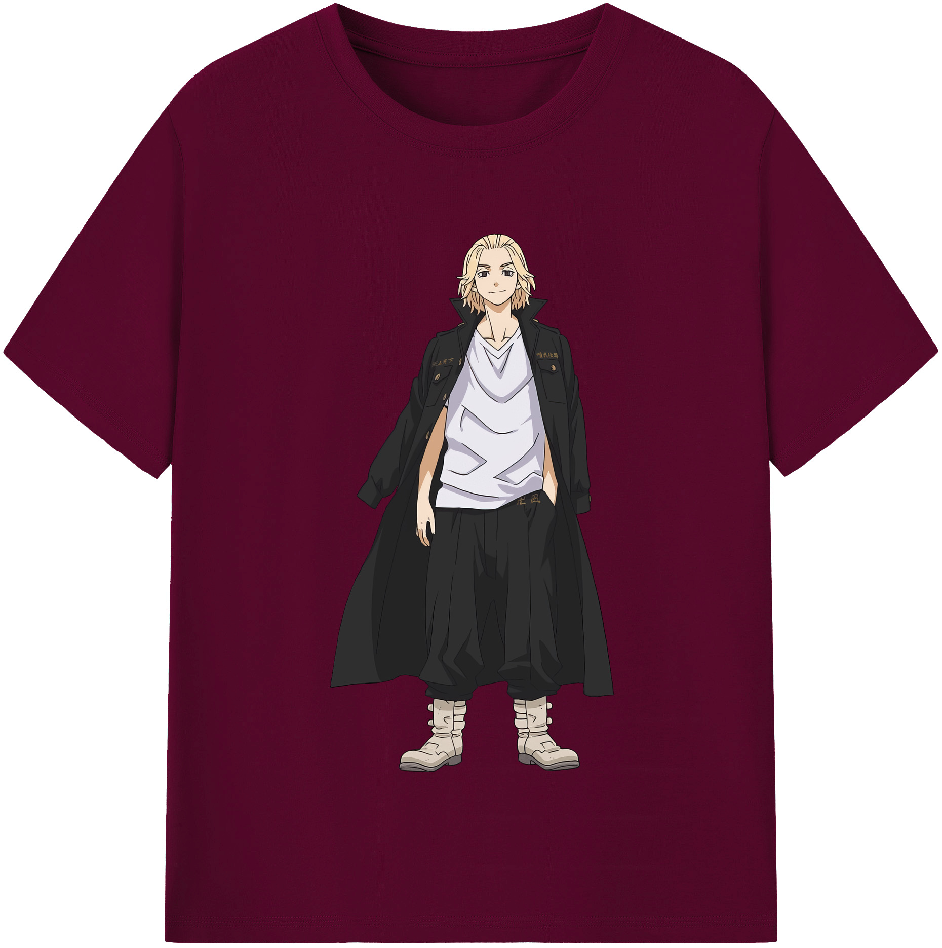 （画像用） 東京リベンジャーズ Tokyo Revengers レディースカジュアルプリントTシャツ（綿100％）